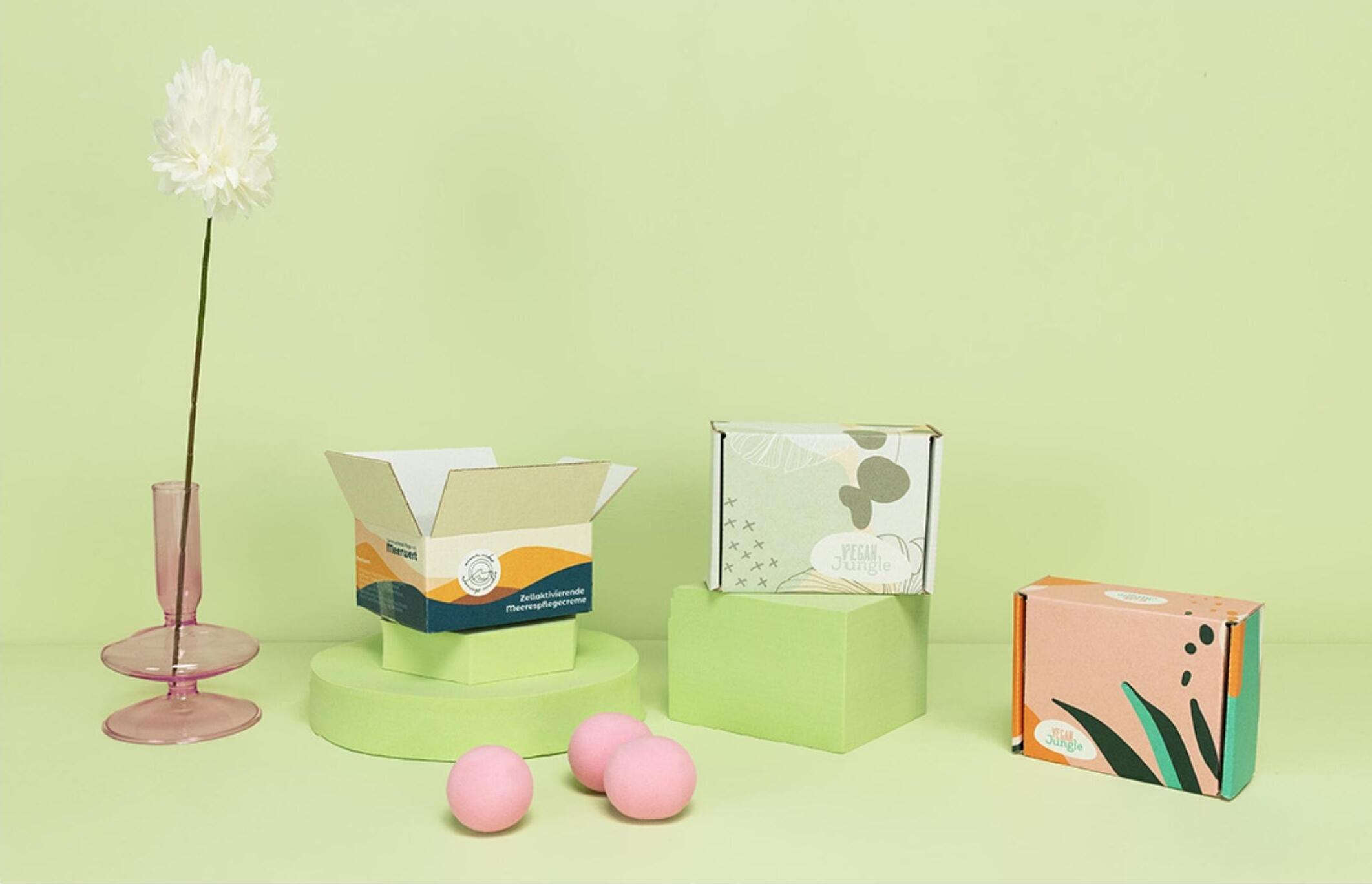 Versandkarton für Kosmetik